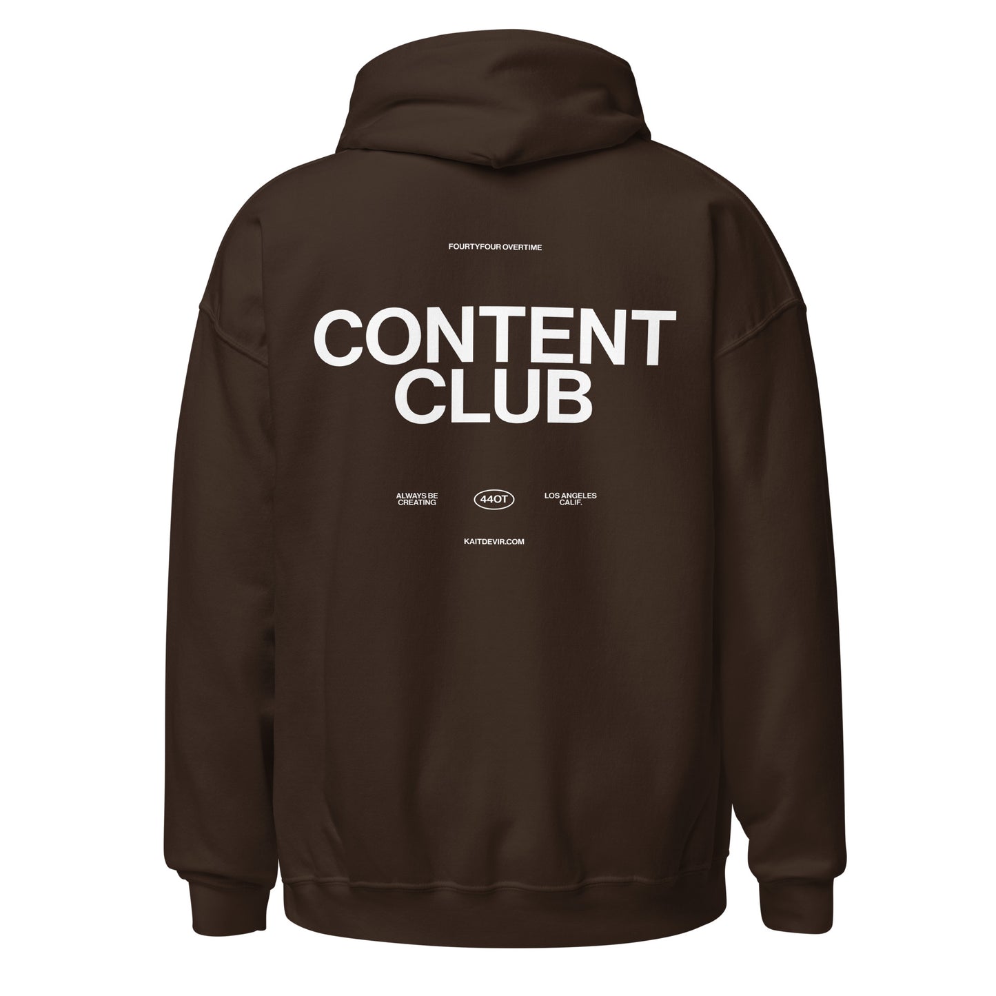 44OT Content Club Hoodie