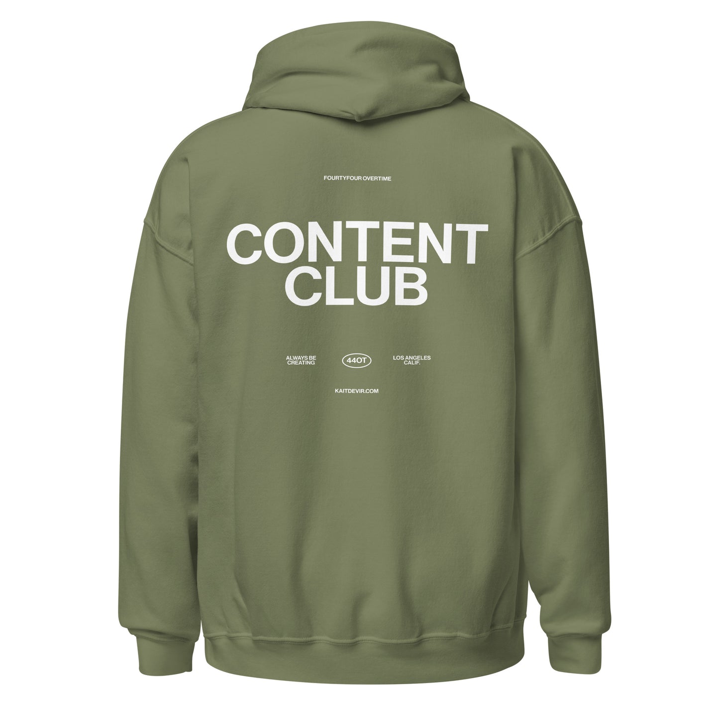 44OT Content Club Hoodie